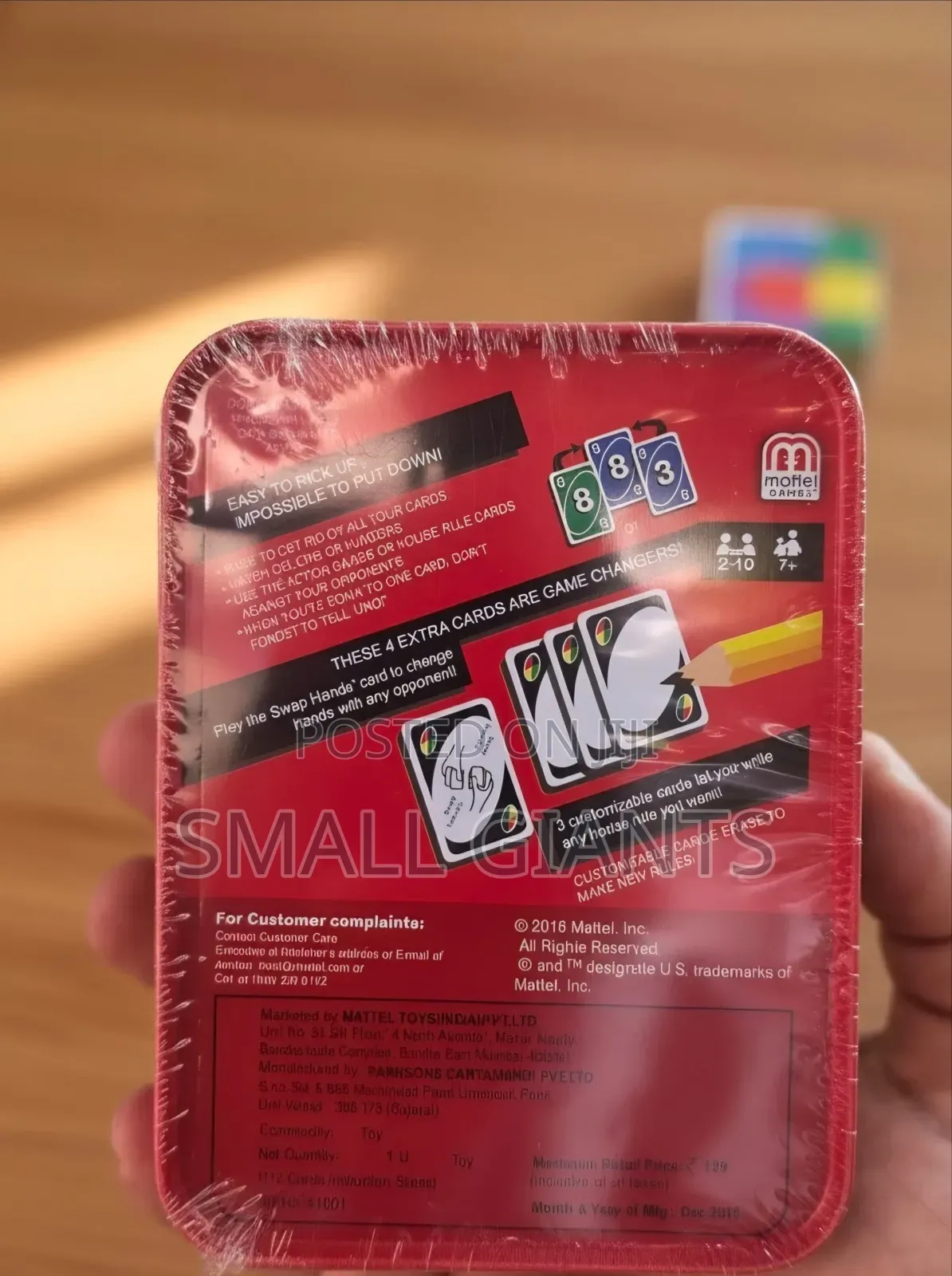 Mattel Games UNO Classic Card Game,