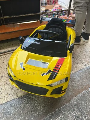 Remote Rechargeable Toy Car Yellow 1 to 4 Years