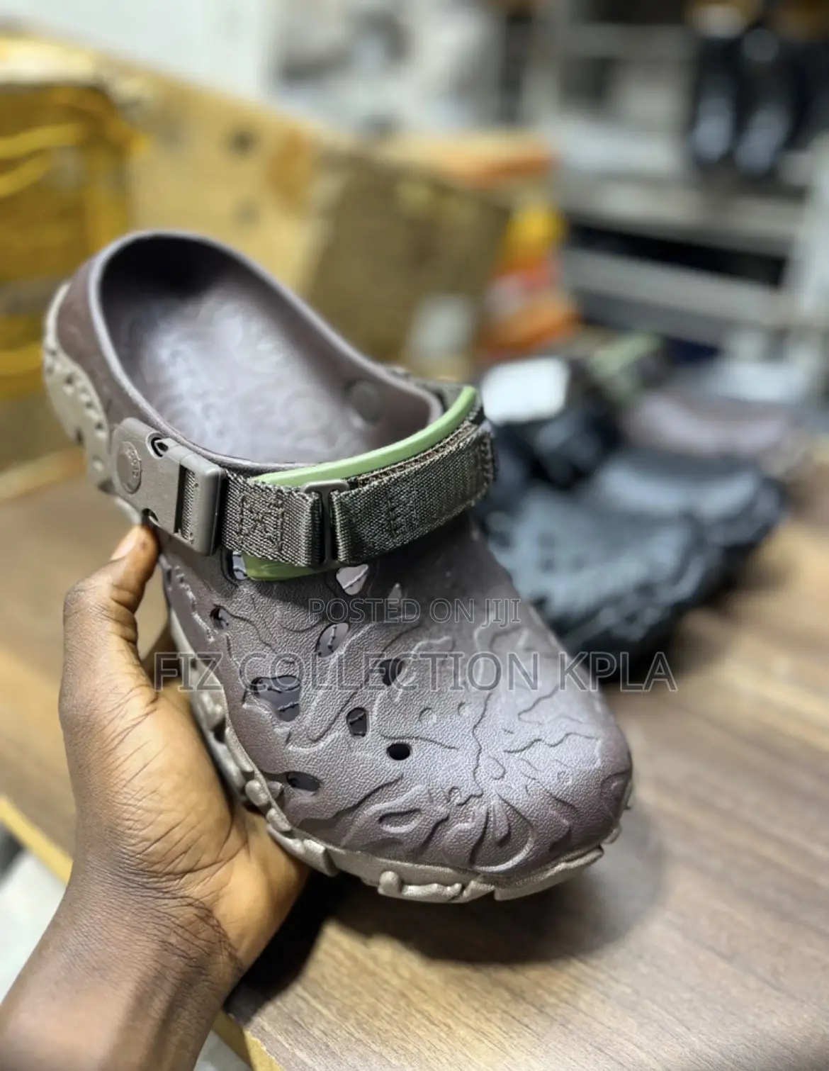 Original Crocs Brown Comfort Clogs