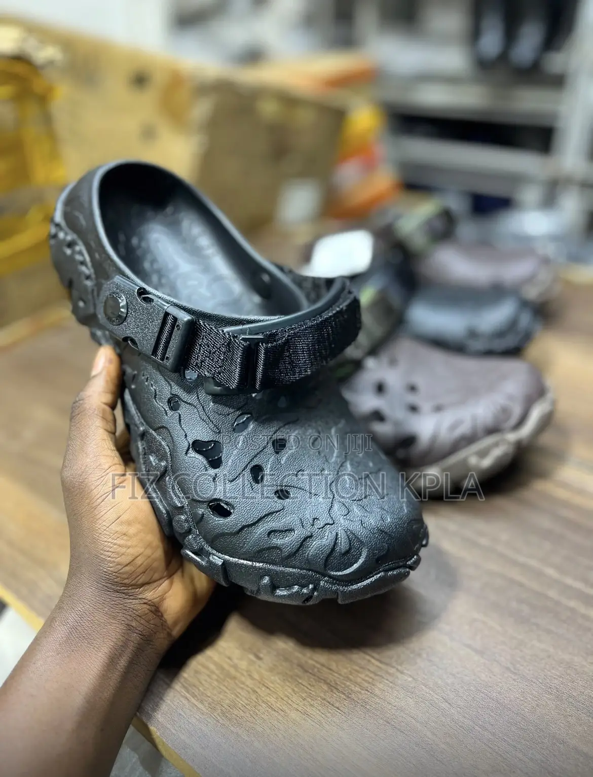 Original Crocs Black Outdoor Clogs