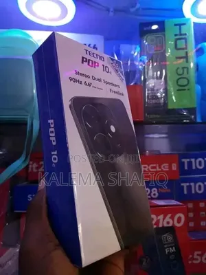 New Tecno Pop 10C 64 GB Black