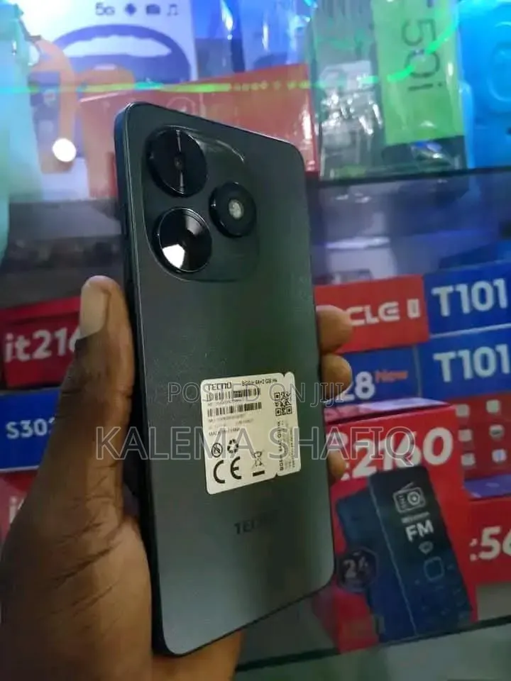 New Tecno Pop 10C 64 GB Black