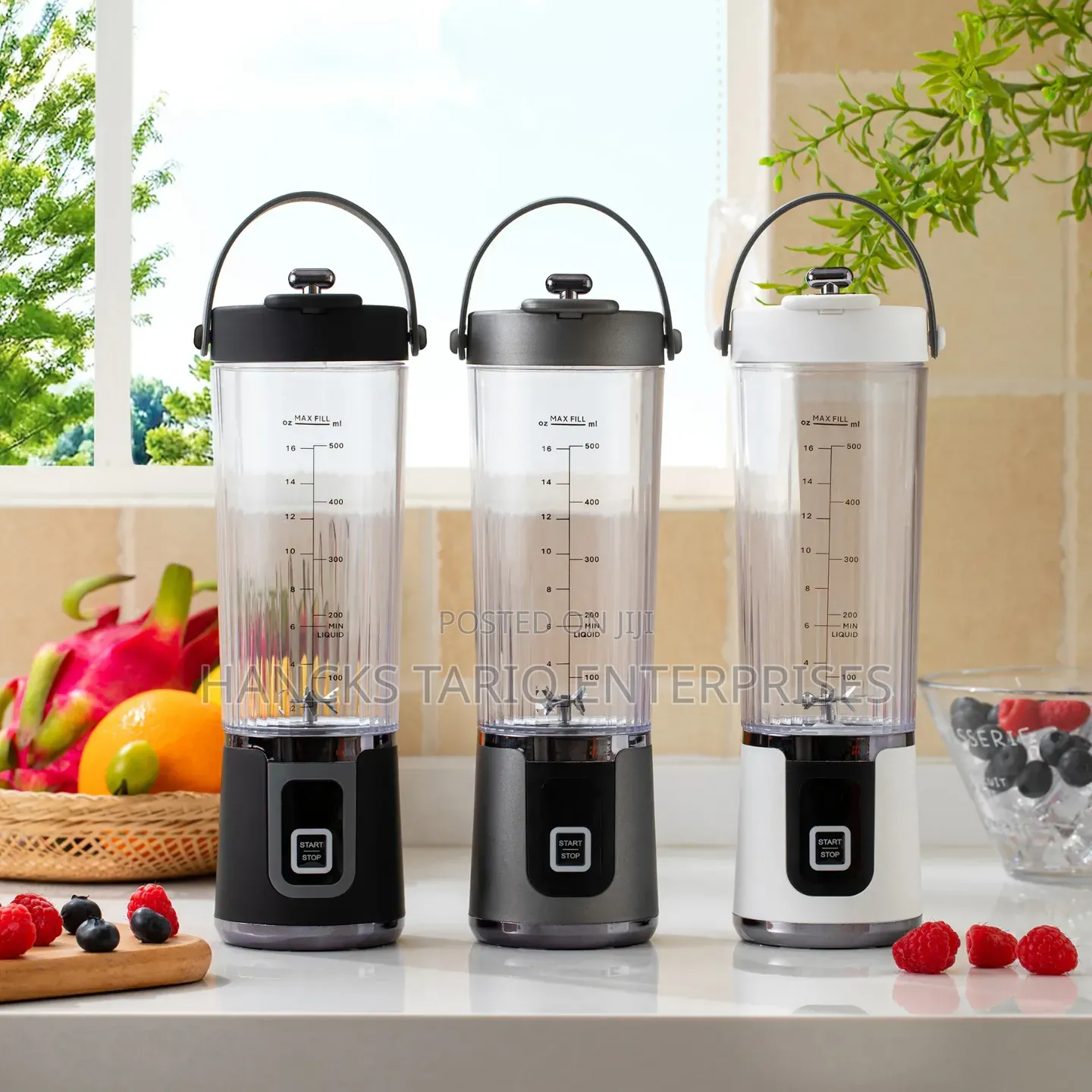 Portable Electric Blender – USB Rechargeable Smoothie Juice Maker