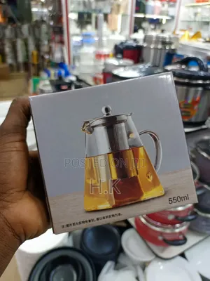 550ml Heat-Resistant Glass Teapot