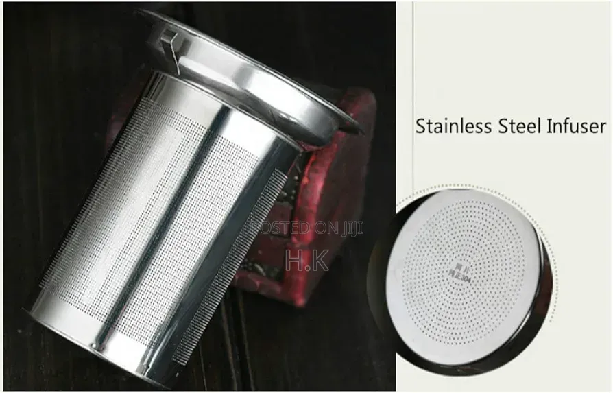 Glass Square Pot (550ml/19oz)