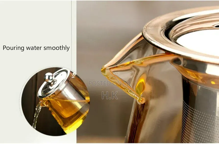 Glass Square Pot (550ml/19oz)