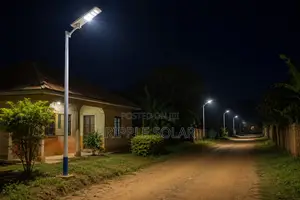 120W All in One Solar Street Light Waterproof Security Lamp
