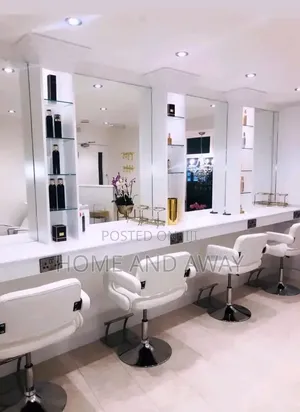 Salon Interior Setup Finishings. Book Us Now.