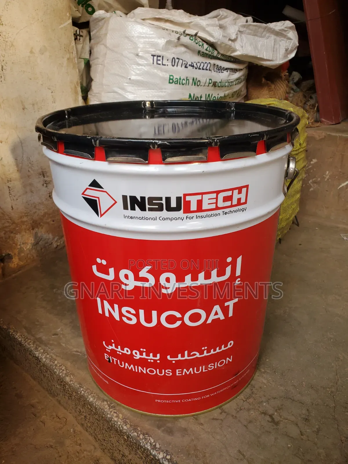 Insucoat/ Insutech Bituminous Emulsion 4 Water Proofing