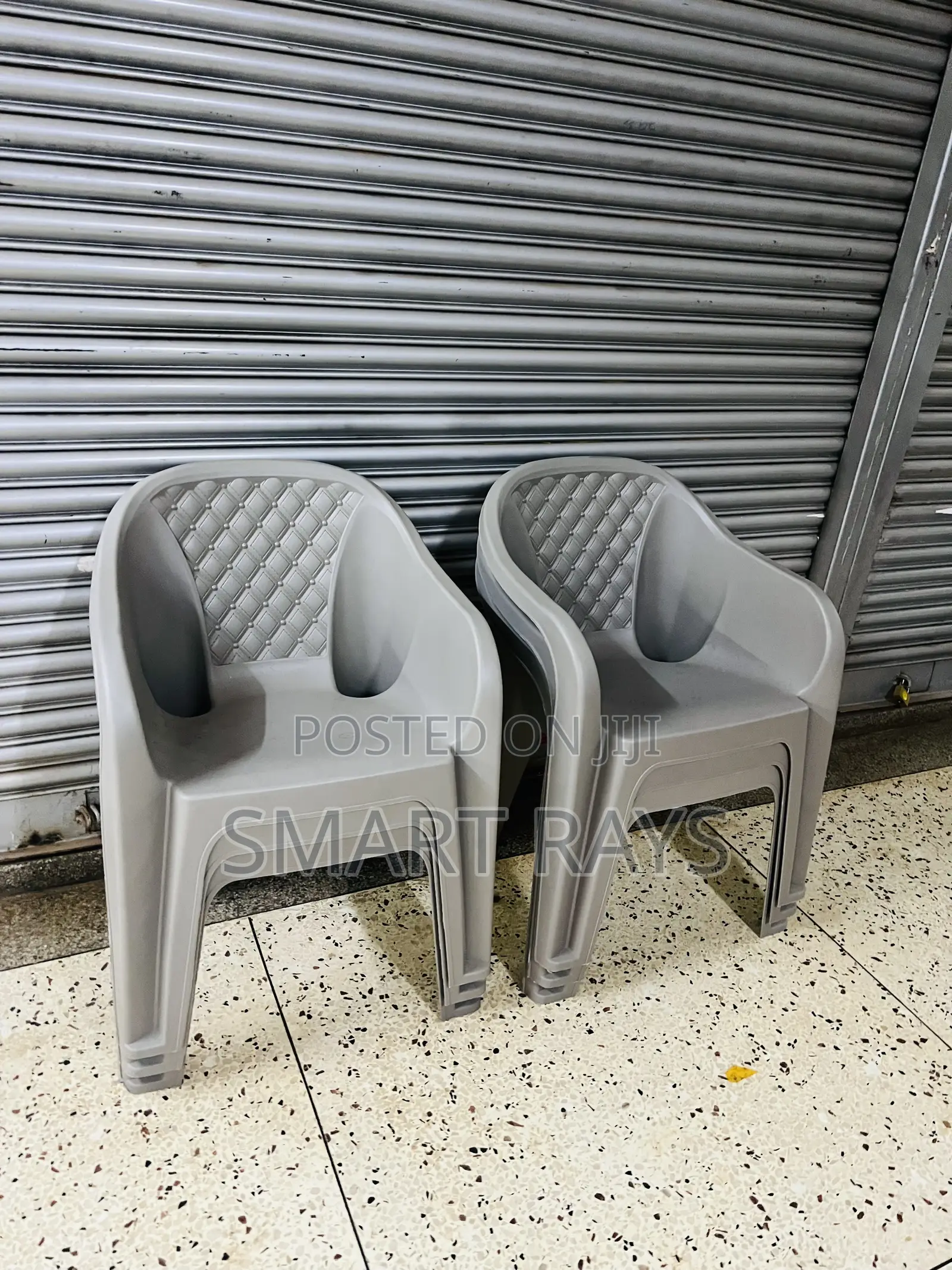 Gray Sofa Plastic Chairs