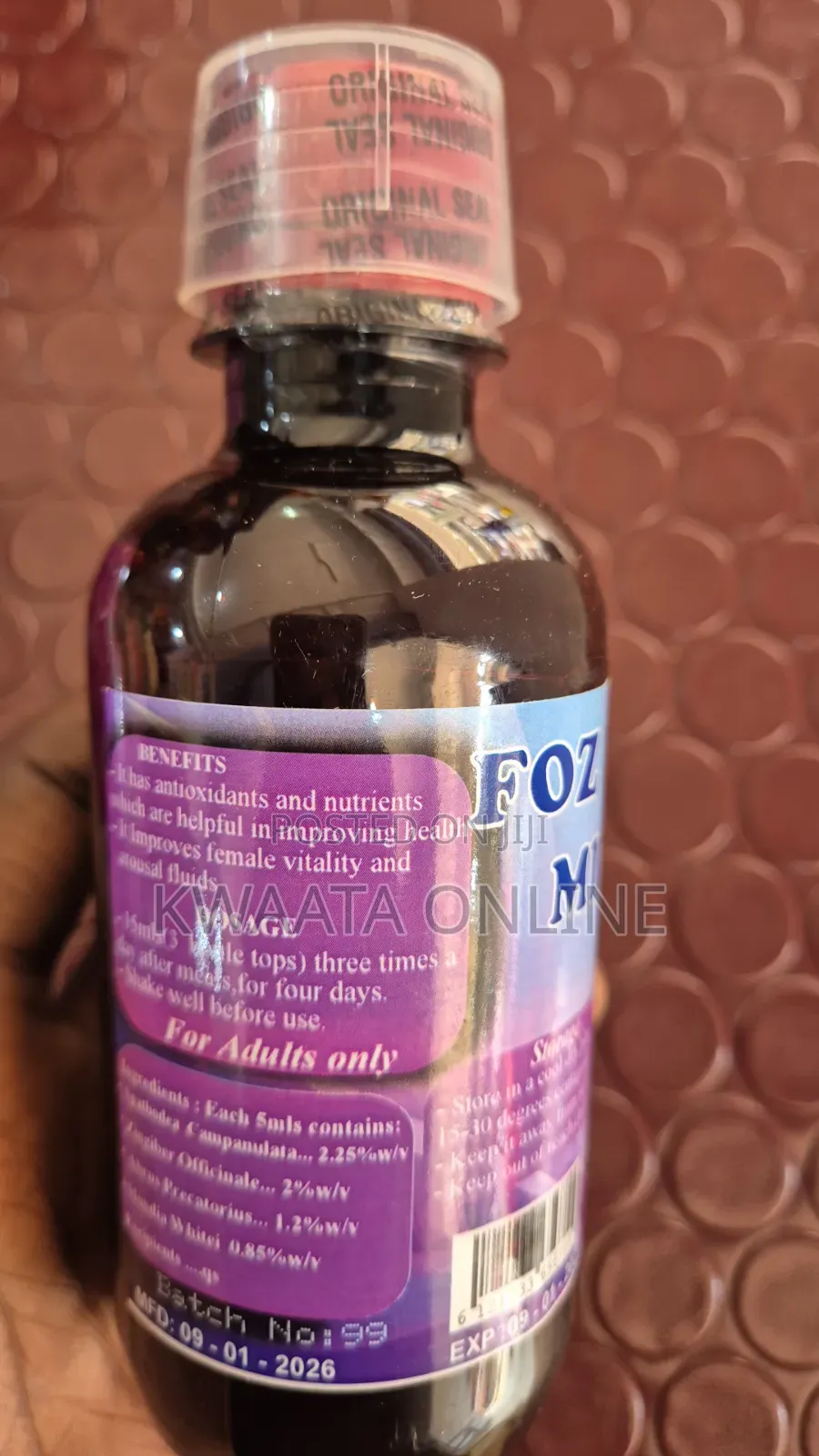 FOZ Herbal Mixture Women's Herbal Wellness Hormonal Balance Support