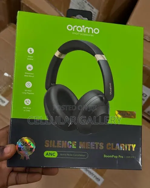 Oraimo BoomPop Pro With Active Noise Cancellation