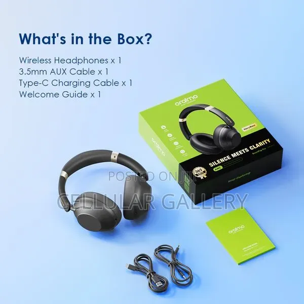 Oraimo BoomPop Pro With Active Noise Cancellation