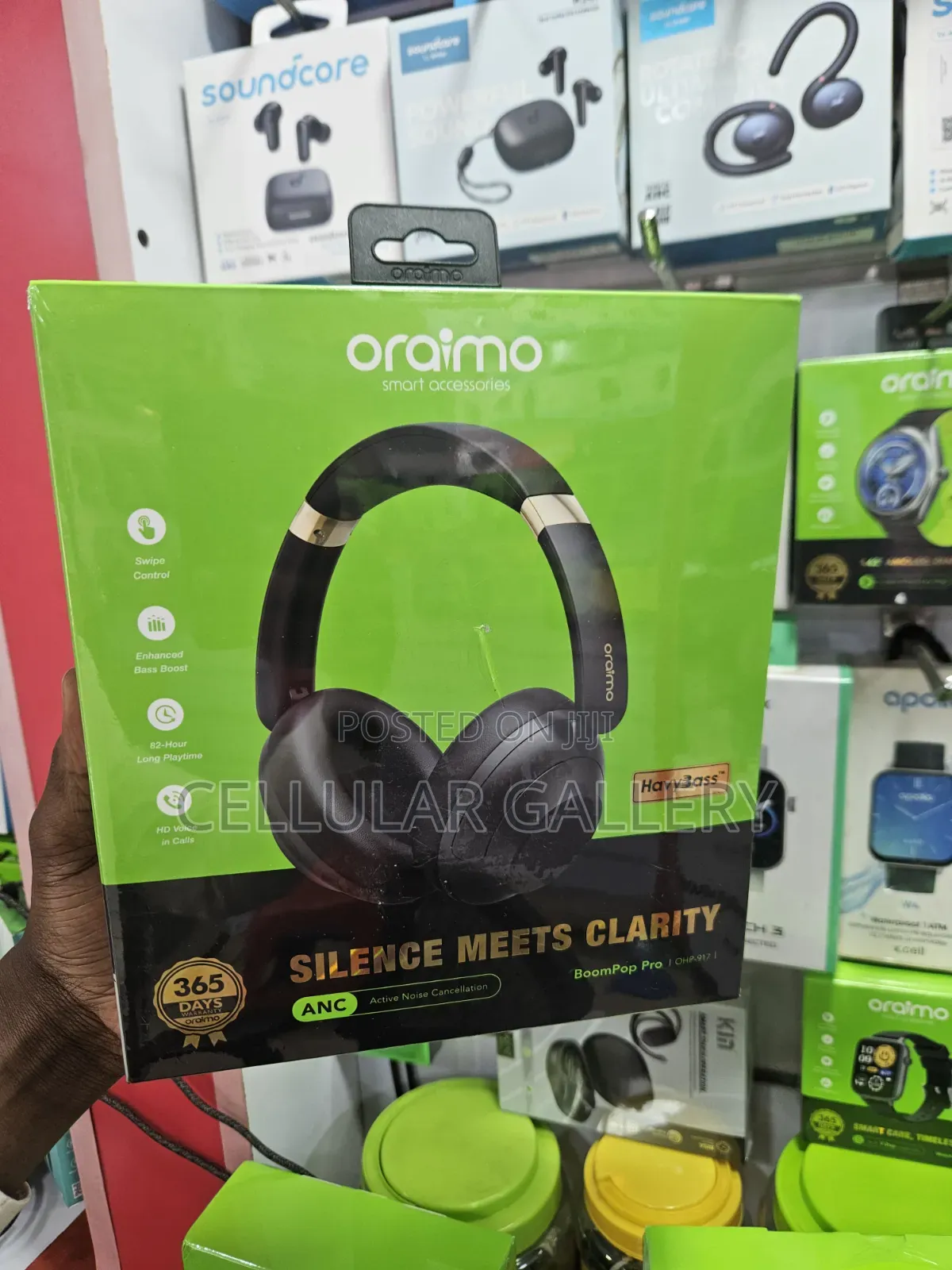 Oraimo BoomPop Pro With Active Noise Cancellation