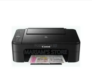 Canon PIXMA TS3340 All-in-One Printer in Black.