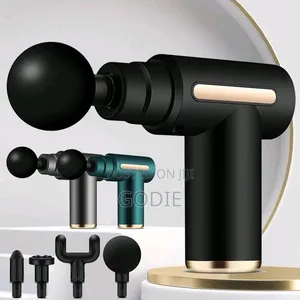 Massage Gun Includes Four Interchangeable Heads.