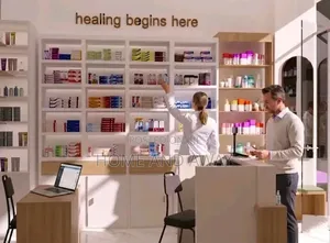 Modern Day Pharmacy Setup Customization Services in Uganda. Book Now