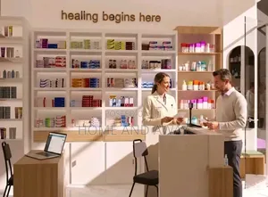 Modern Day Pharmacy Setup Customization Services in Uganda. Book Now