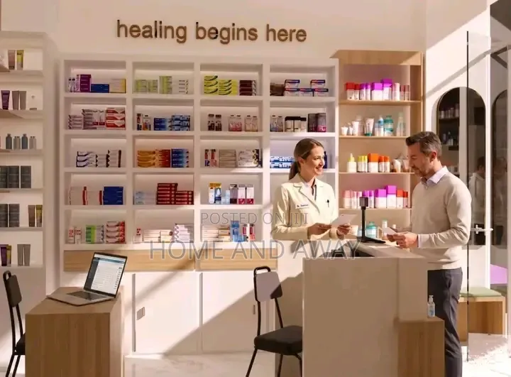 Modern Day Pharmacy Setup Customization Services in Uganda. Book Now