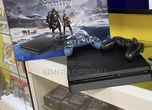 PS4 Slim With 12 Games, 2pads. Keep Your Friends Close Here.