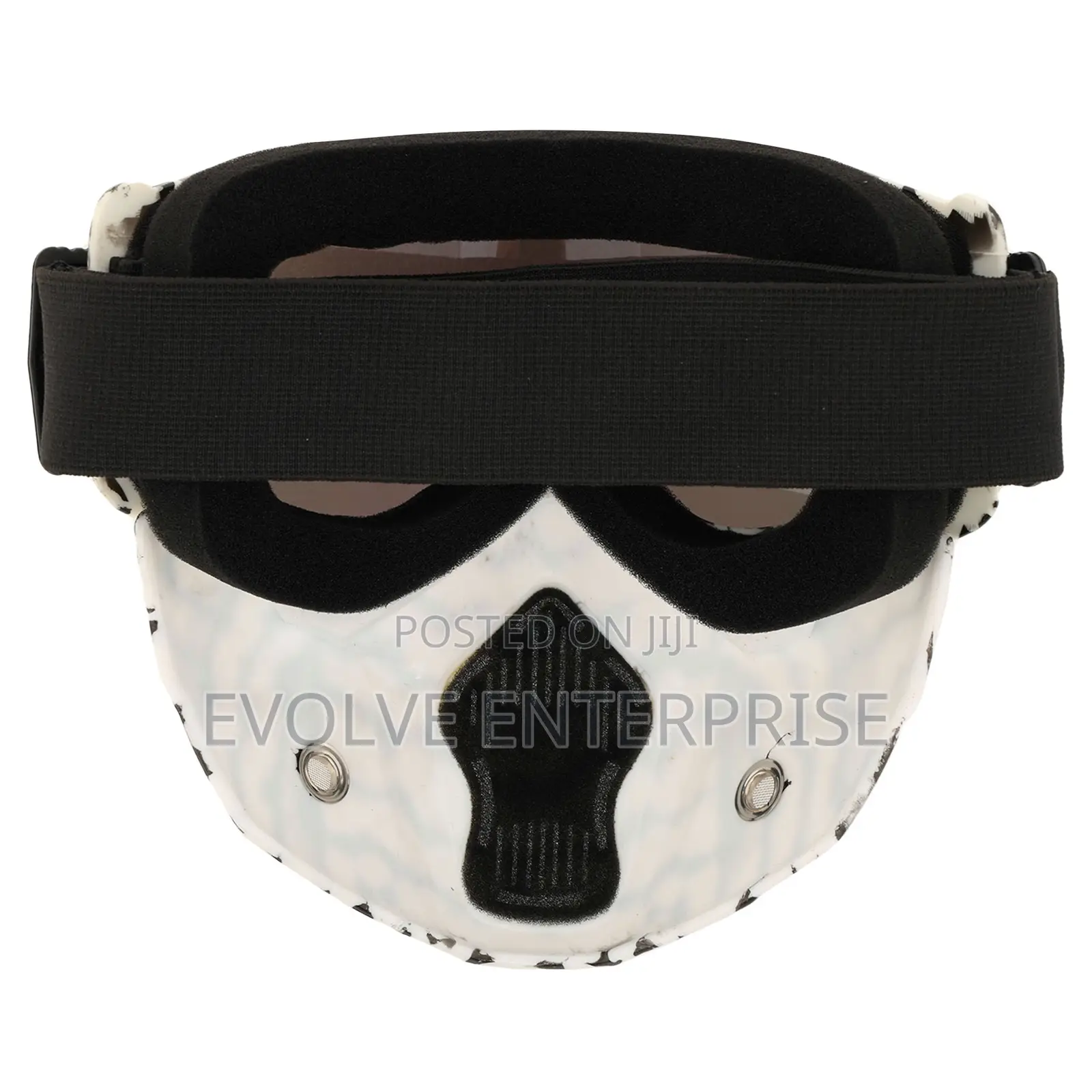 Protective Transformable Mask With Half-Face Glasses