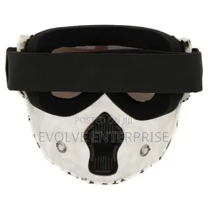 Protective Transformable Mask With Half-Face Glasses