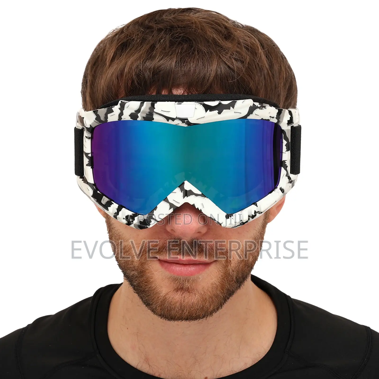 Protective Transformable Mask With Half-Face Glasses
