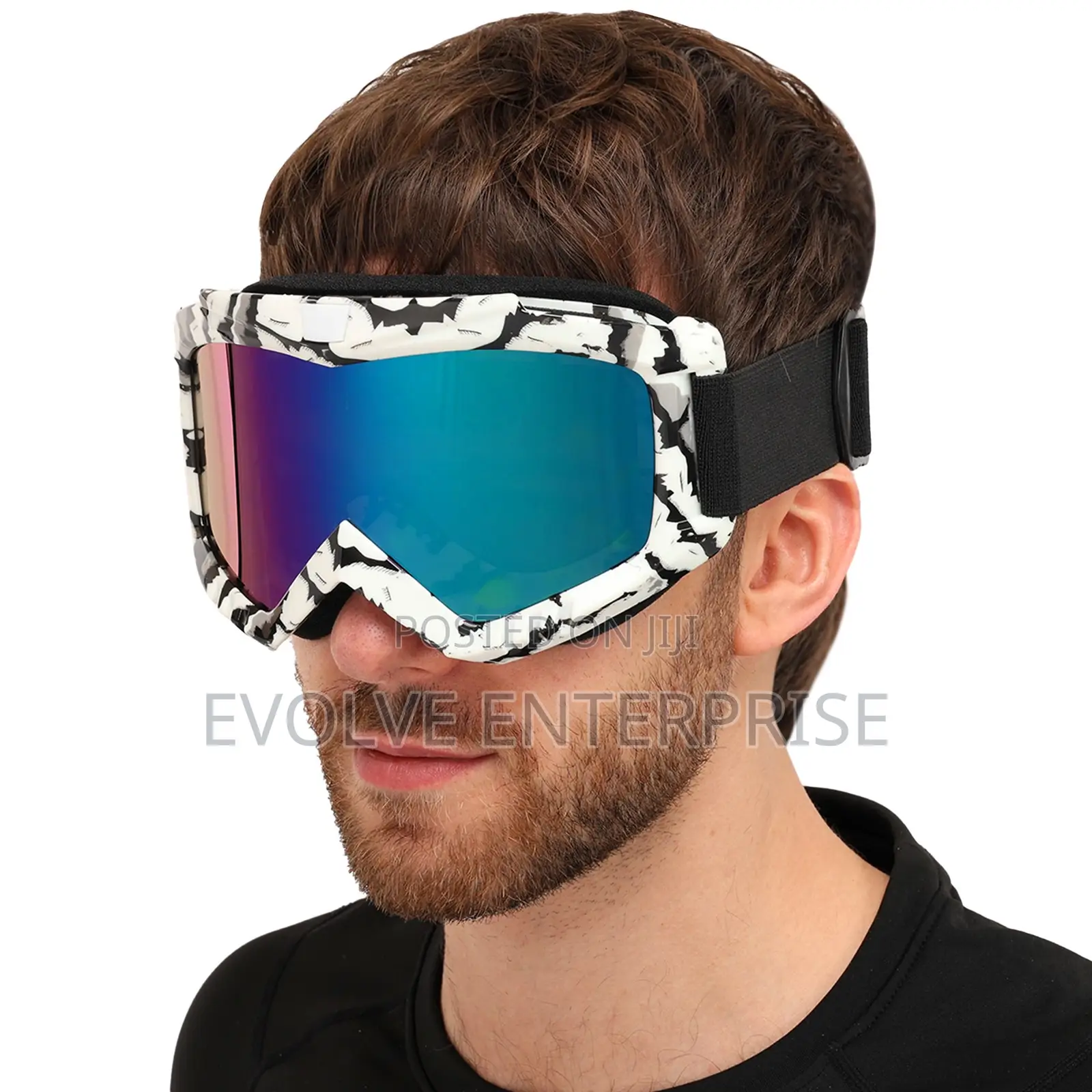 Protective Transformable Mask With Half-Face Glasses