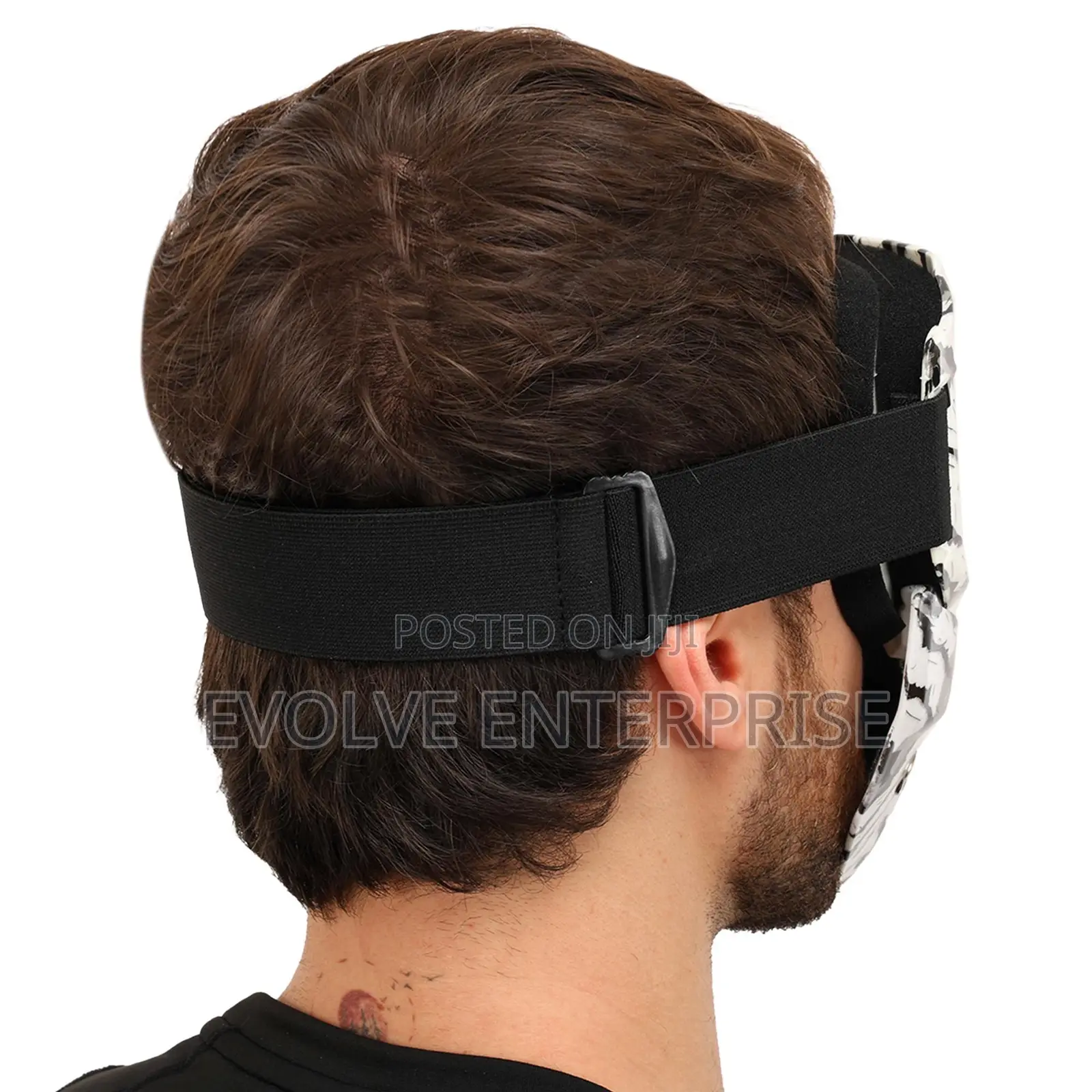 Protective Transformable Mask With Half-Face Glasses
