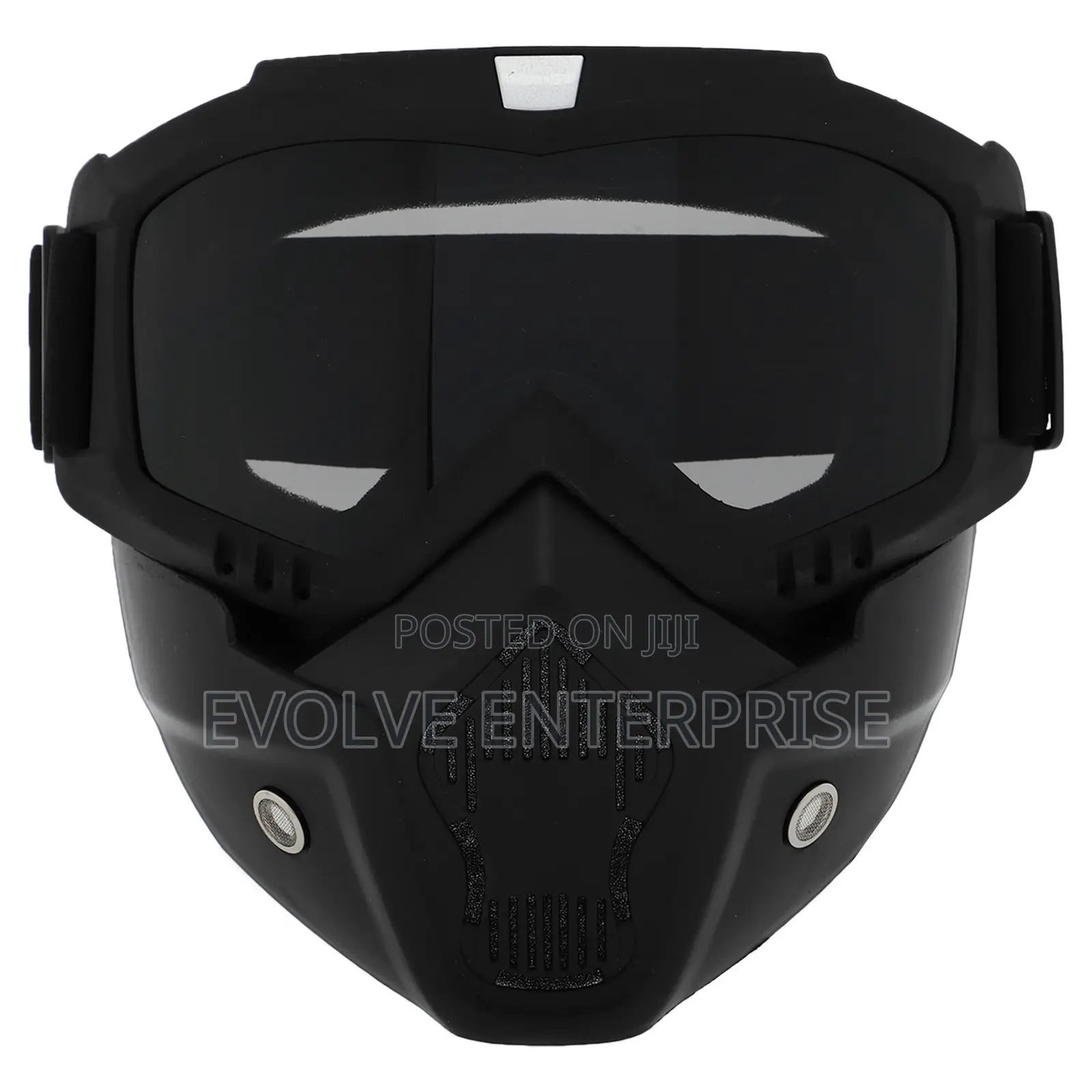 Black Half-Face Protective Mask-Transformer Goggles