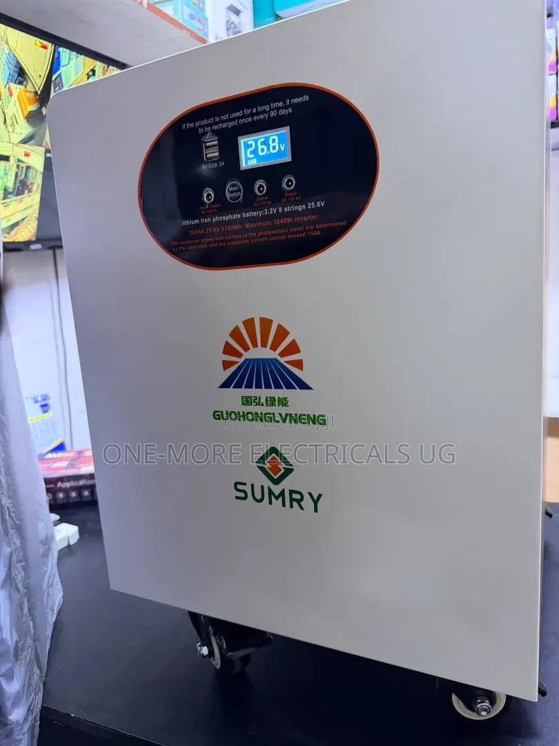 Smart Lithium Phosphate Battery 5kwh/24volts