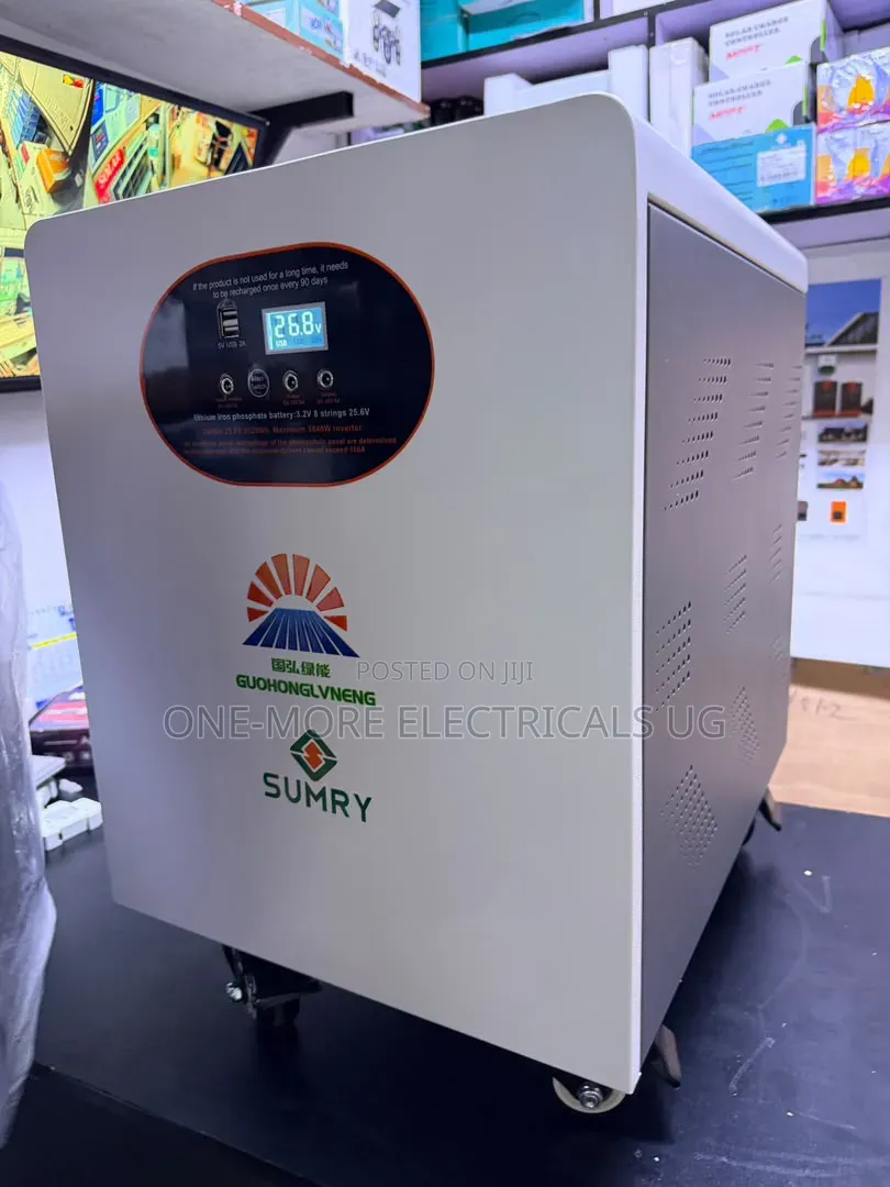 Smart Lithium Phosphate Battery 5kwh/24volts