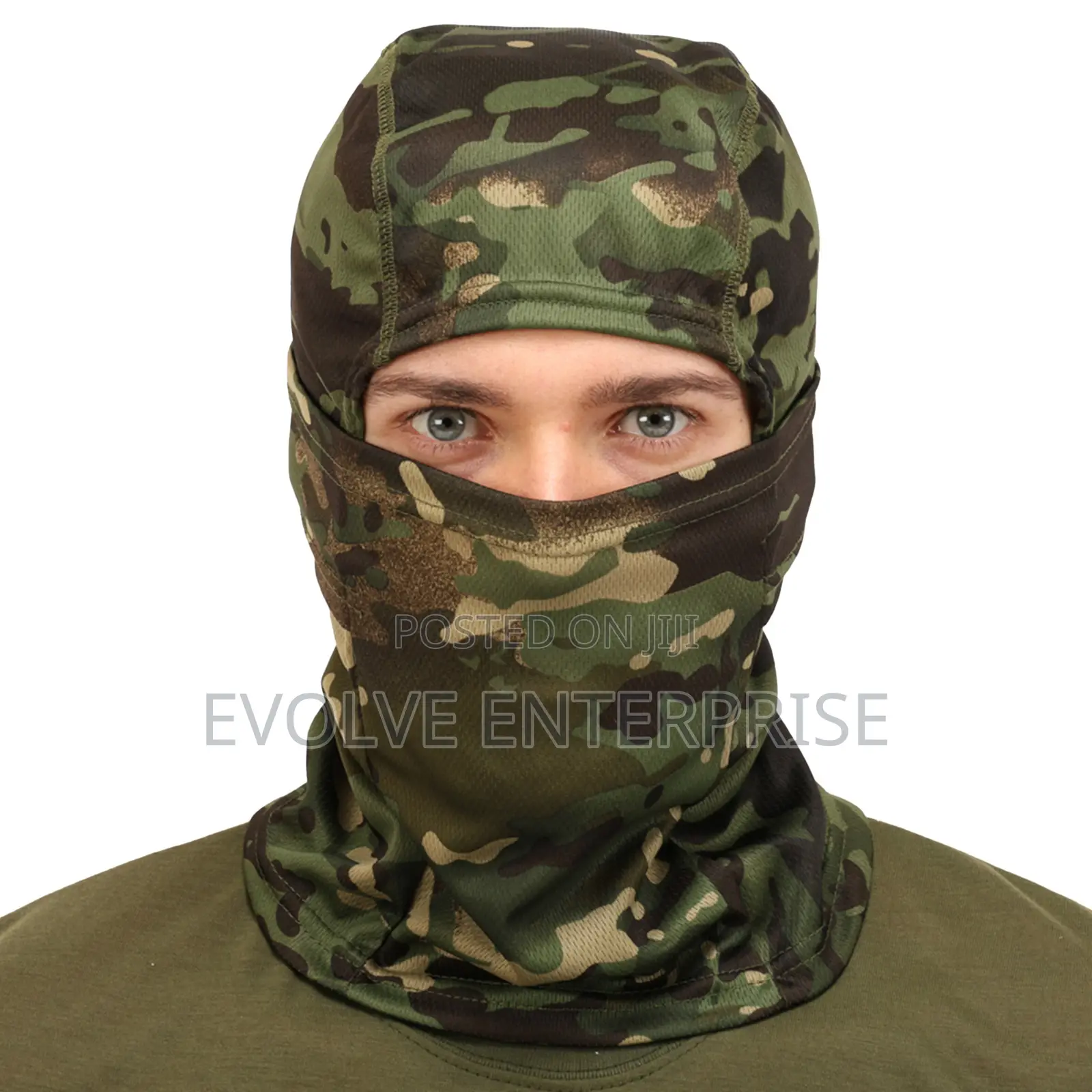 Tactical Green Balaclava Face Mask