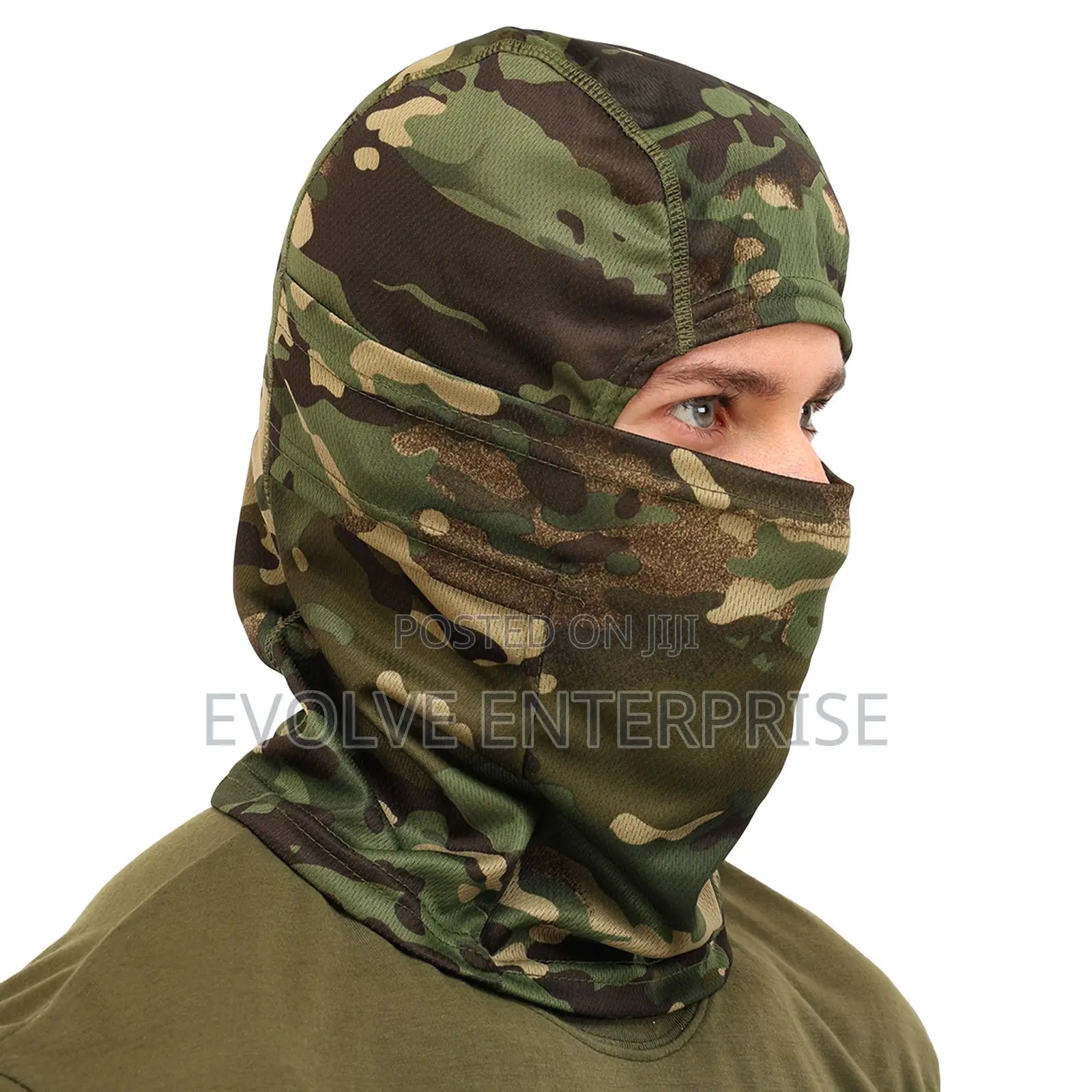 Tactical Green Balaclava Face Mask