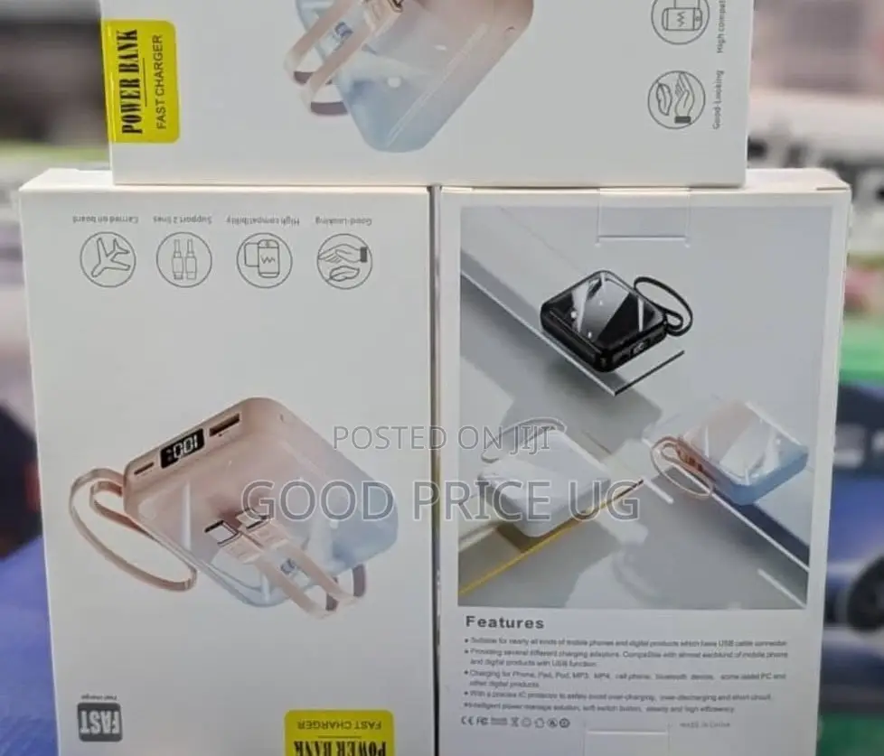 Mini Portable Fast-Charging Power Bank