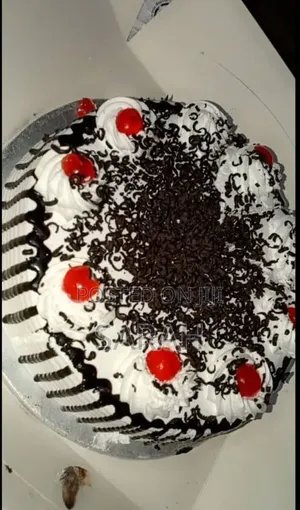 A Traditional Black Forest Cake.