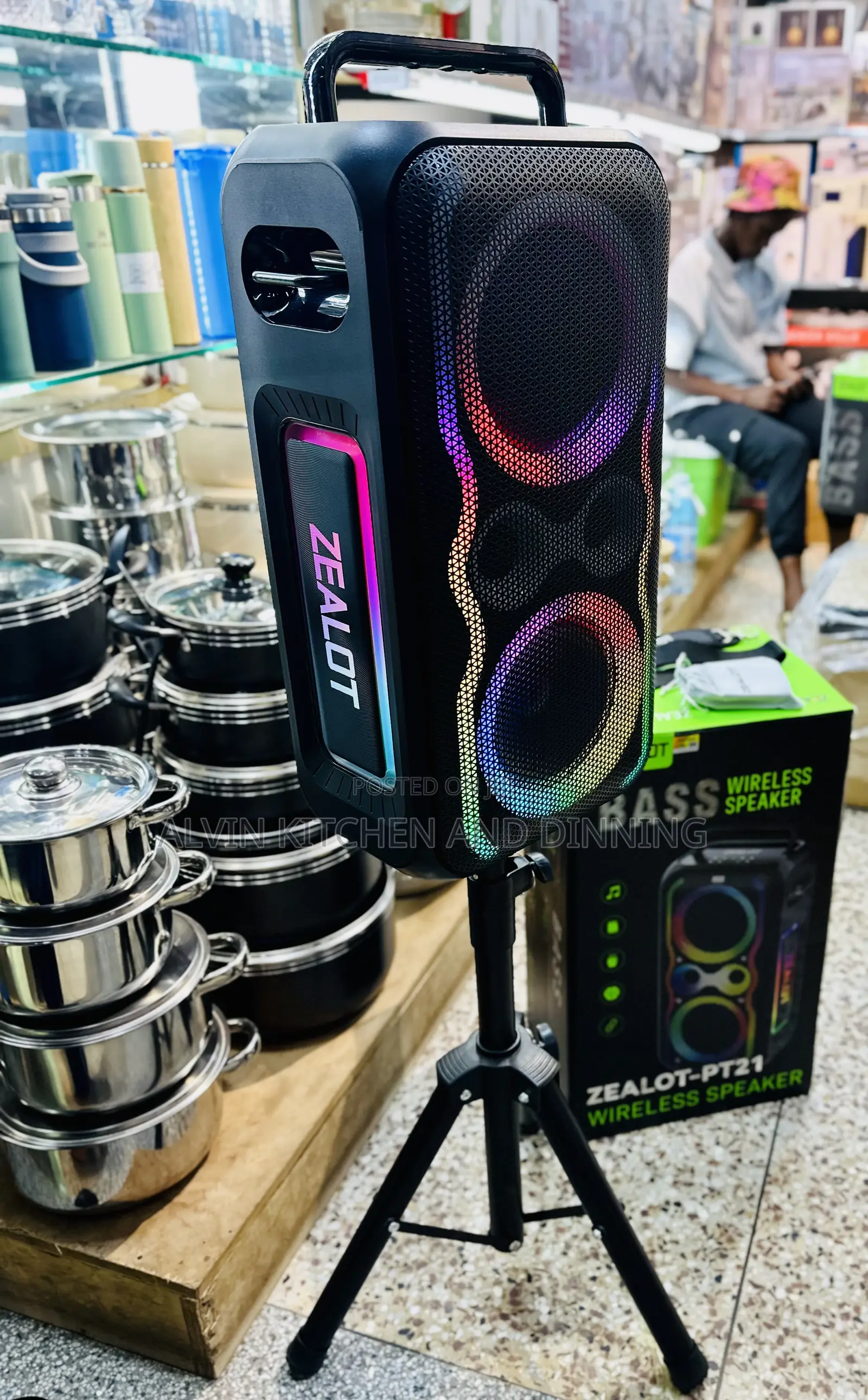 Wireless Speaker Zealot 200w
