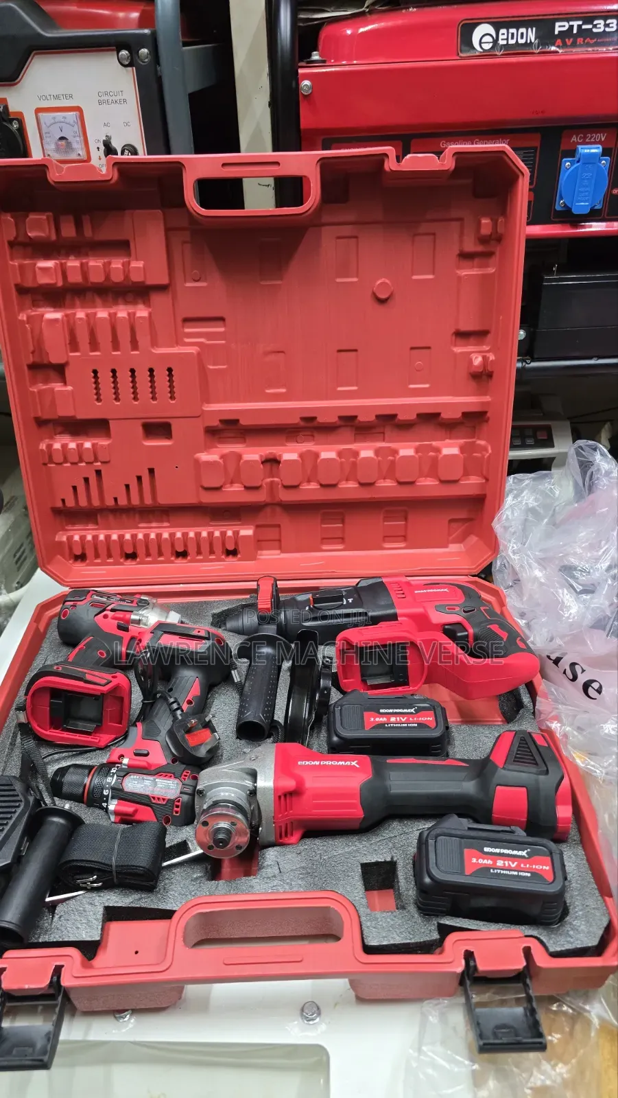 Drill Set 4in 1 Cordless 21v