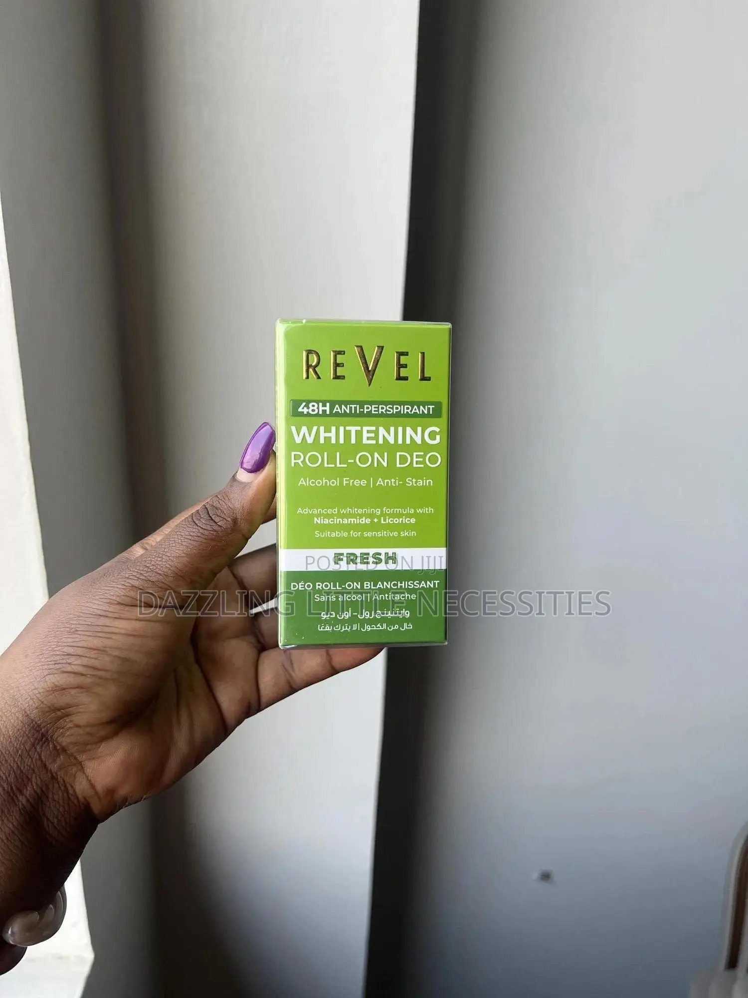 Revel Whitening Roll - On Deodorant - Fresh (50mls)