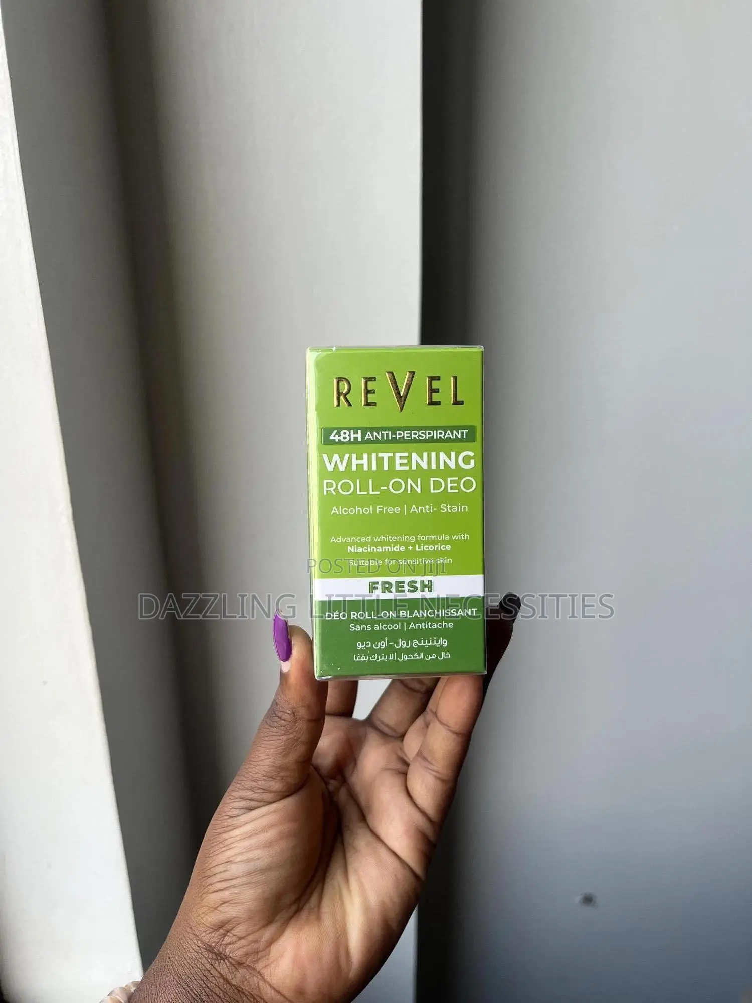 Revel Whitening Roll - On Deodorant - Fresh (50mls)
