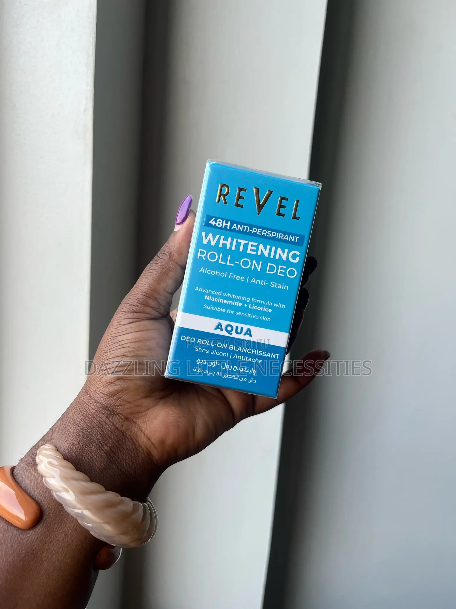 Revel Whitening Roll-on Deodorant - Aqua