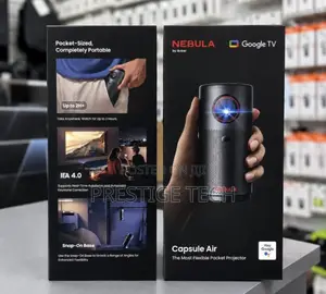 Nebula Capsule Air Smart Mini Projector With Wi-Fi Bluetooth, 2 HRS