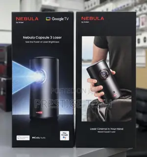 Nebula Capsule Air Smart Mini Projector With Wi-Fi Bluetooth, 2 HRS