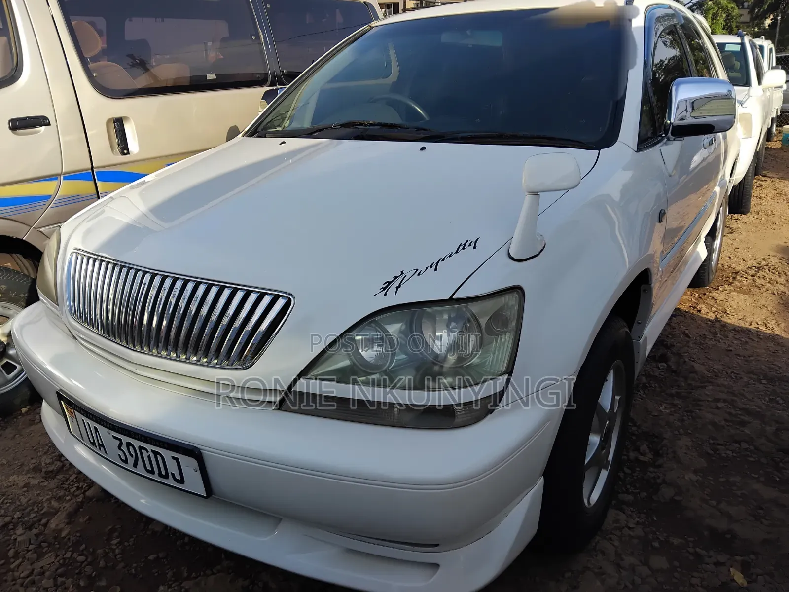 Toyota Harrier 2001 White