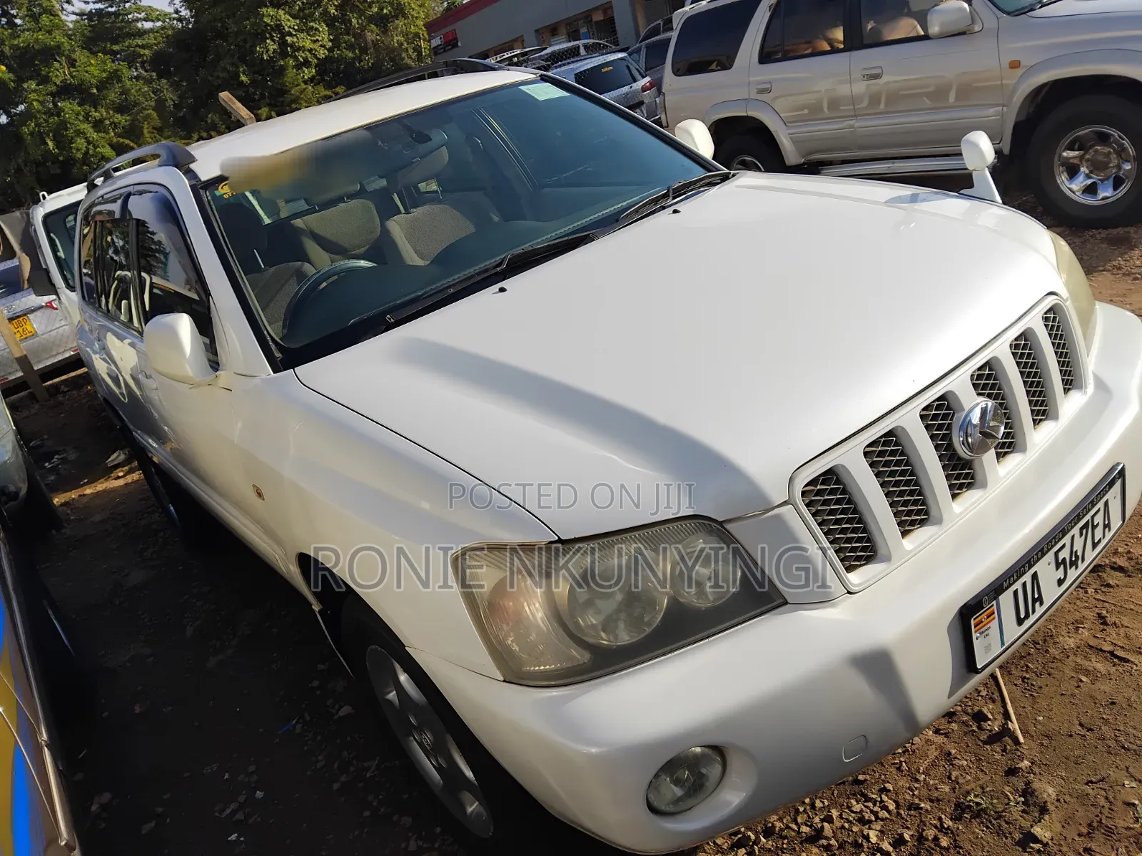 Toyota Kluger 2006 White