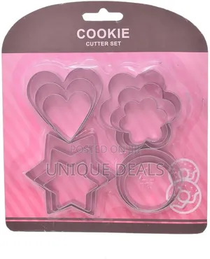 12-Piece Stainless Steel Cookie Cutter Set