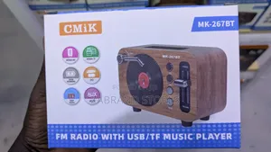 Retro-Style Bluetooth Speaker FM Radio