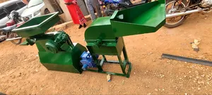 2-in-1 Charcoal Briquette Making Machine (Crusher Extruder Machine)