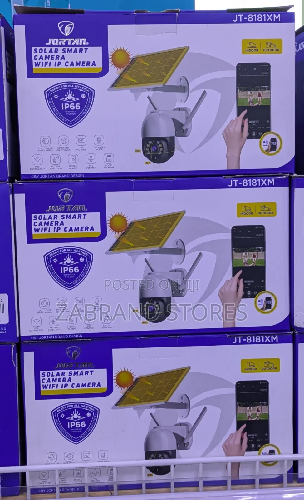Jortan Solar Smart Camera/ Wifi IP Camera