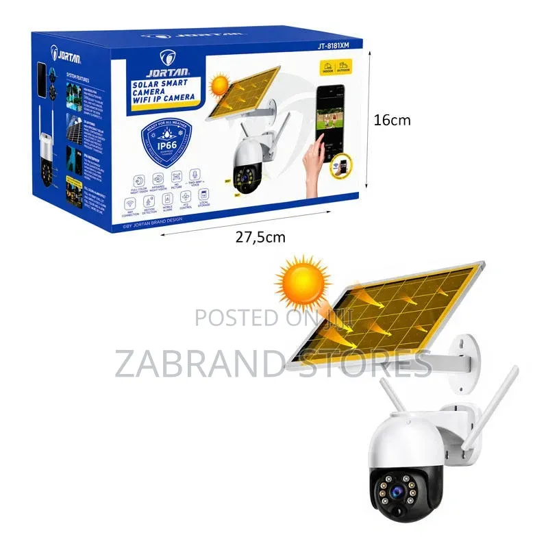 Jortan Solar Smart Camera/ Wifi IP Camera